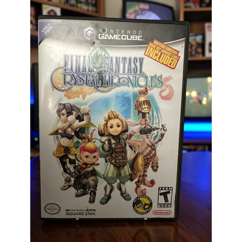 Final Fantasy: Crystal Chronicles (GCN 2004) CIB w/ Manual - US version